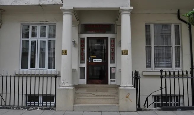 Corbigoe Hotel front Pimlico 101 Belgrave Rd